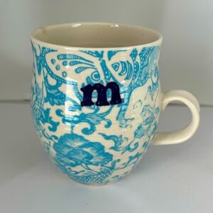 Anthropologie mug “M”